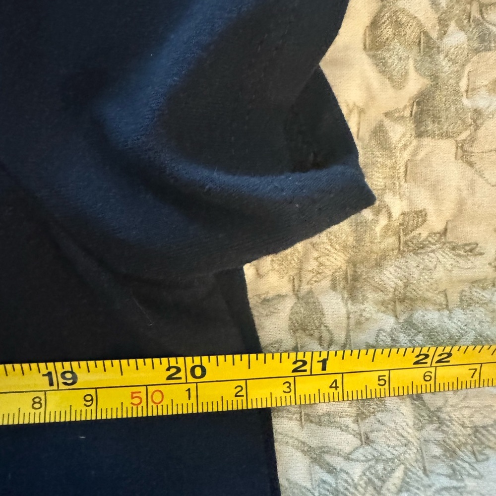 J Jill Wearever Collection Swing Dress Navy Size M - Picture 6 of 6